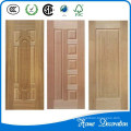 Imitation wooden color hdf melamine door skin made in China